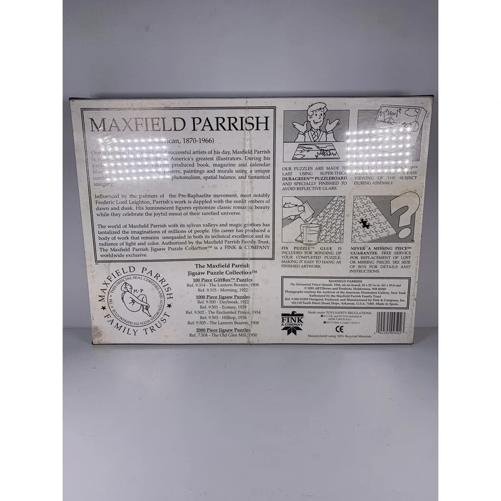 NEW Maxfield Parrish 1000 Piece Puzzle 